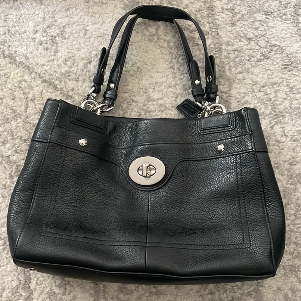 Coach Pebbled Leather F16531 Penelope Shoulderbag